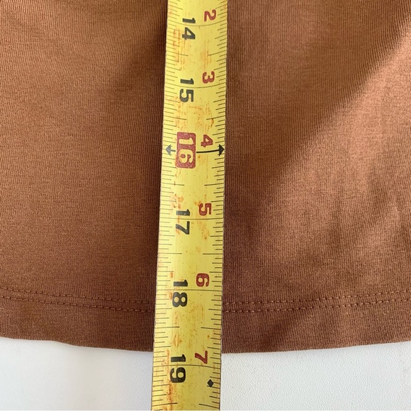 Zara Ribbed High Neck Tank Top Size Small - Picture 6 of 7